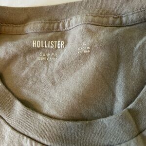 Hollister Core Fit T-Shirt in Light Gray